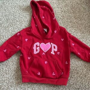 GAP Kids Red Hoodie and joggers set